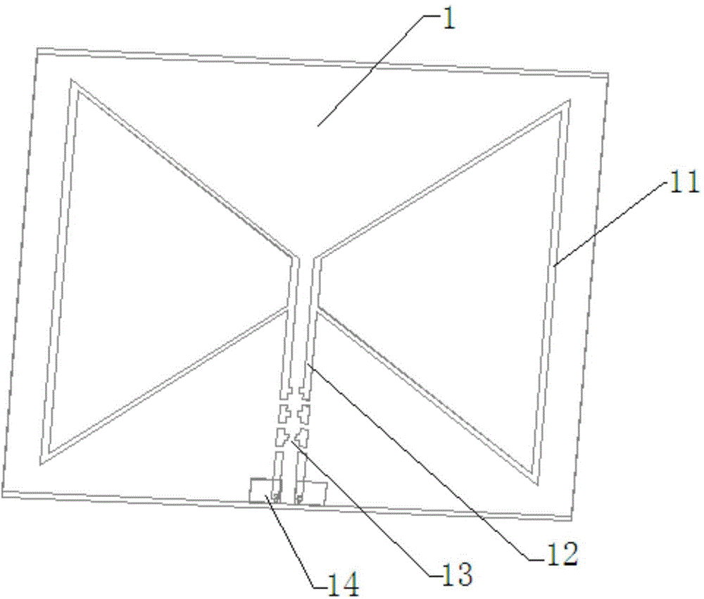 Novel handset antenna