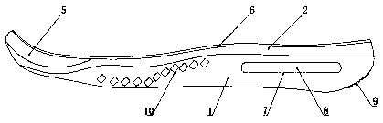 Light foaming TPU shoe sole and manufacturing process thereof