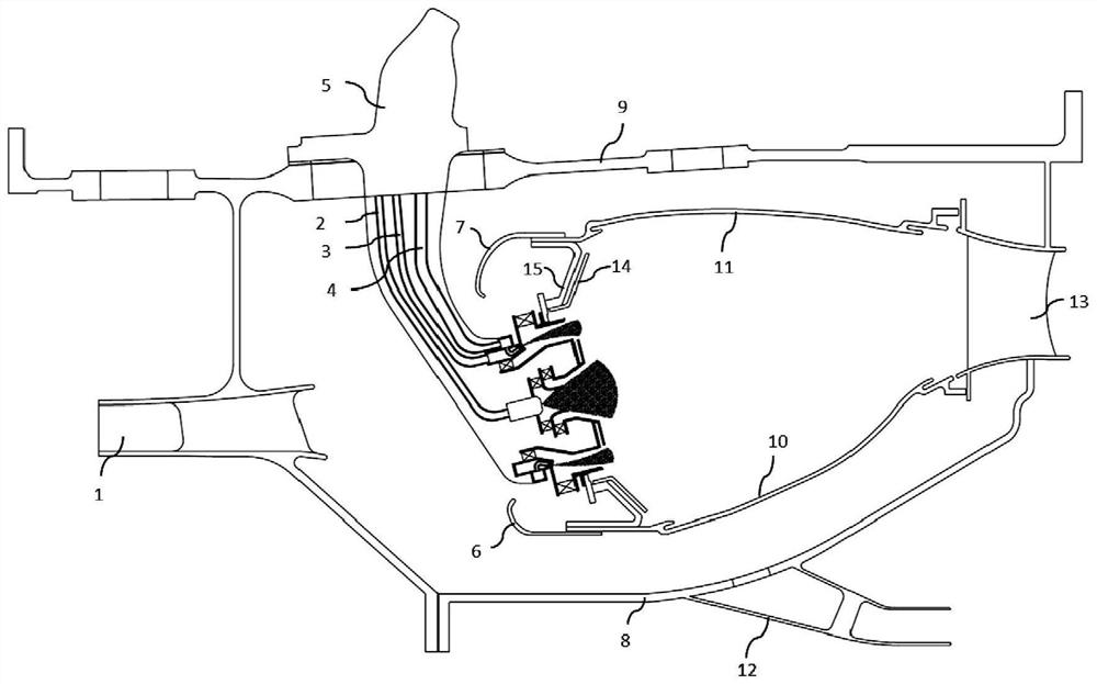 Fuel classification device, engine combustion chamber and aircraft engine