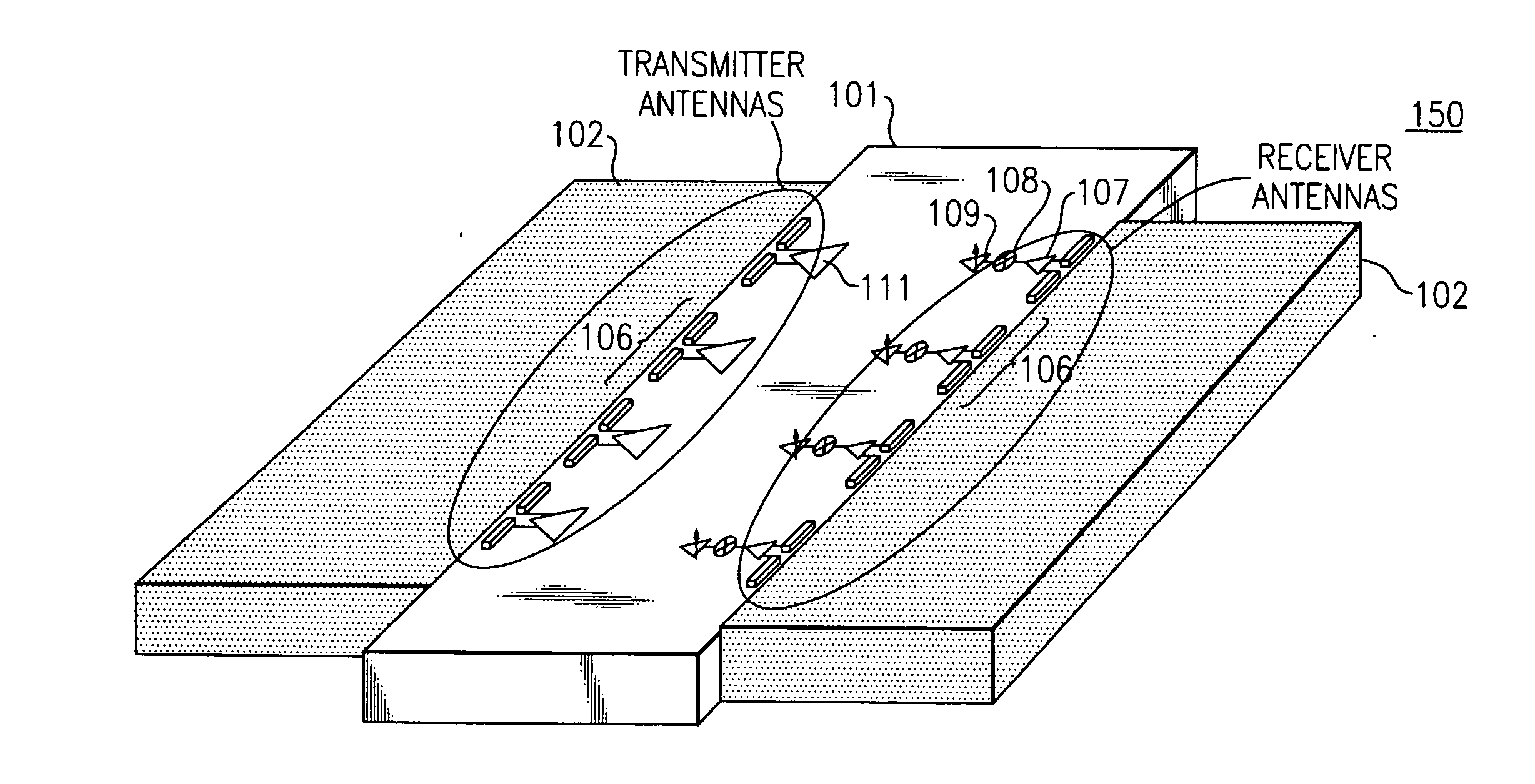 Mm-wave fully integrated phased array receiver and transmitter with on-chip antennas