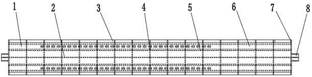 Drill floor sliding rail