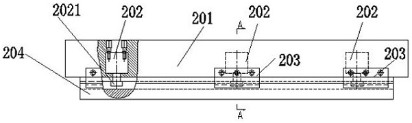 Transverse rapid die changing method and device for multi-station die