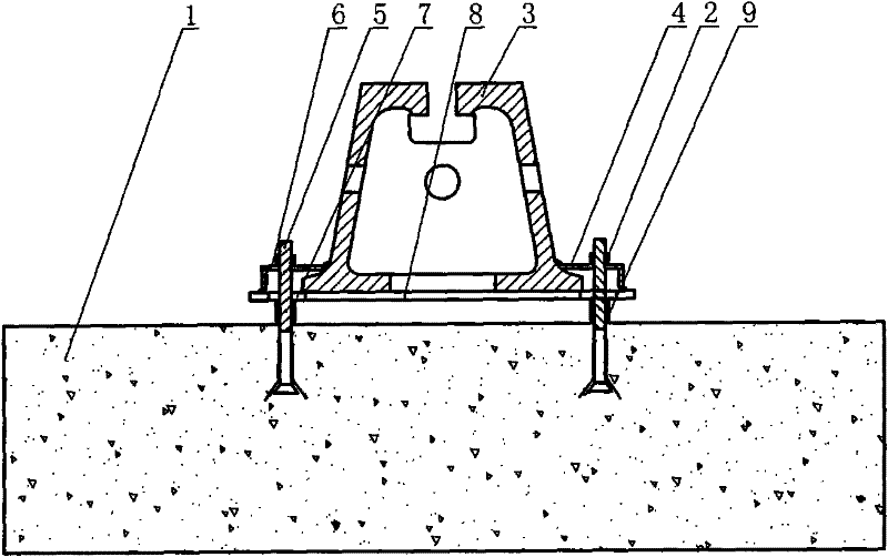 Evenness adjusting methods for industrial factory building T-shaped groove and platform thereof