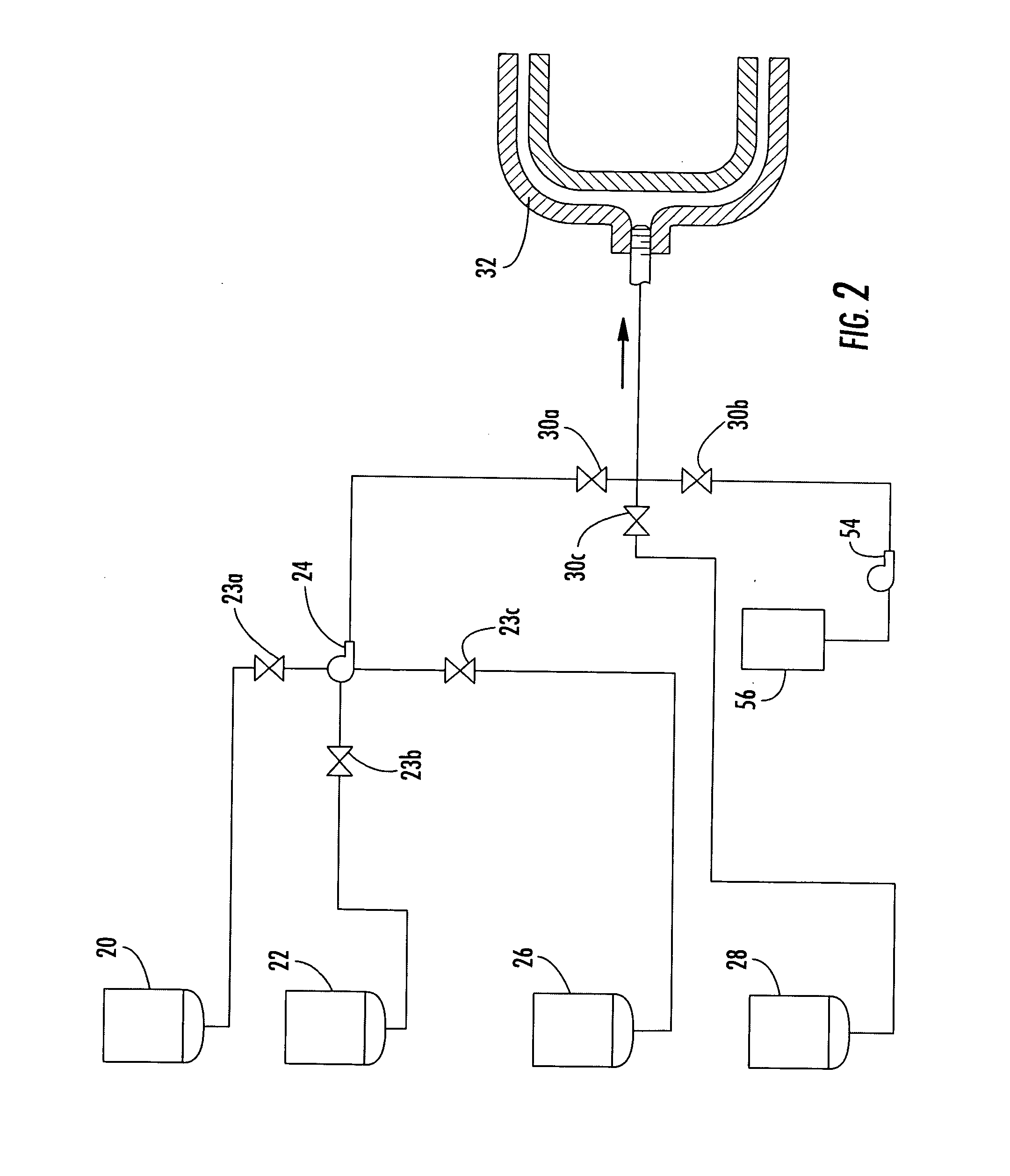 Combined pressure test and clean apparatus