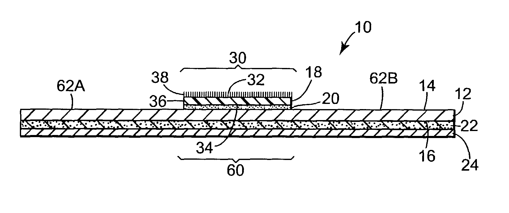 Friction enhancing apparatus and method of application thereof