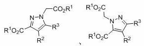 Multi-substituted pyrazole and its preparation method