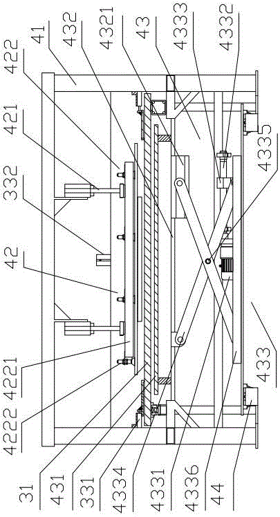 Automatic panel feeding, cutting, arranging and stacking device