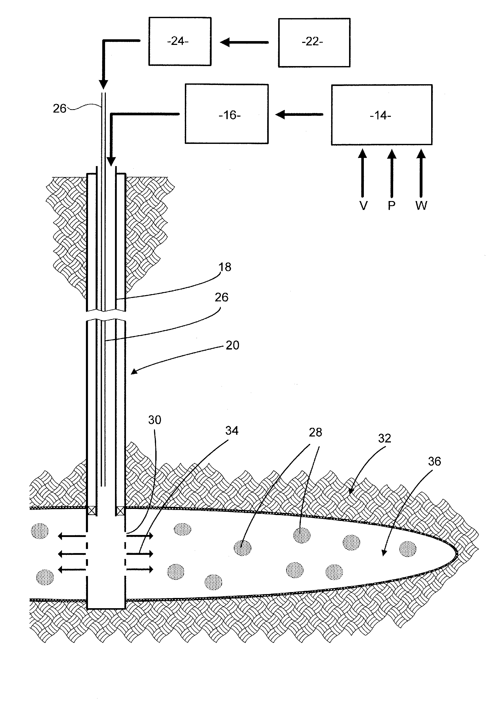 Delivery of particulate material below ground