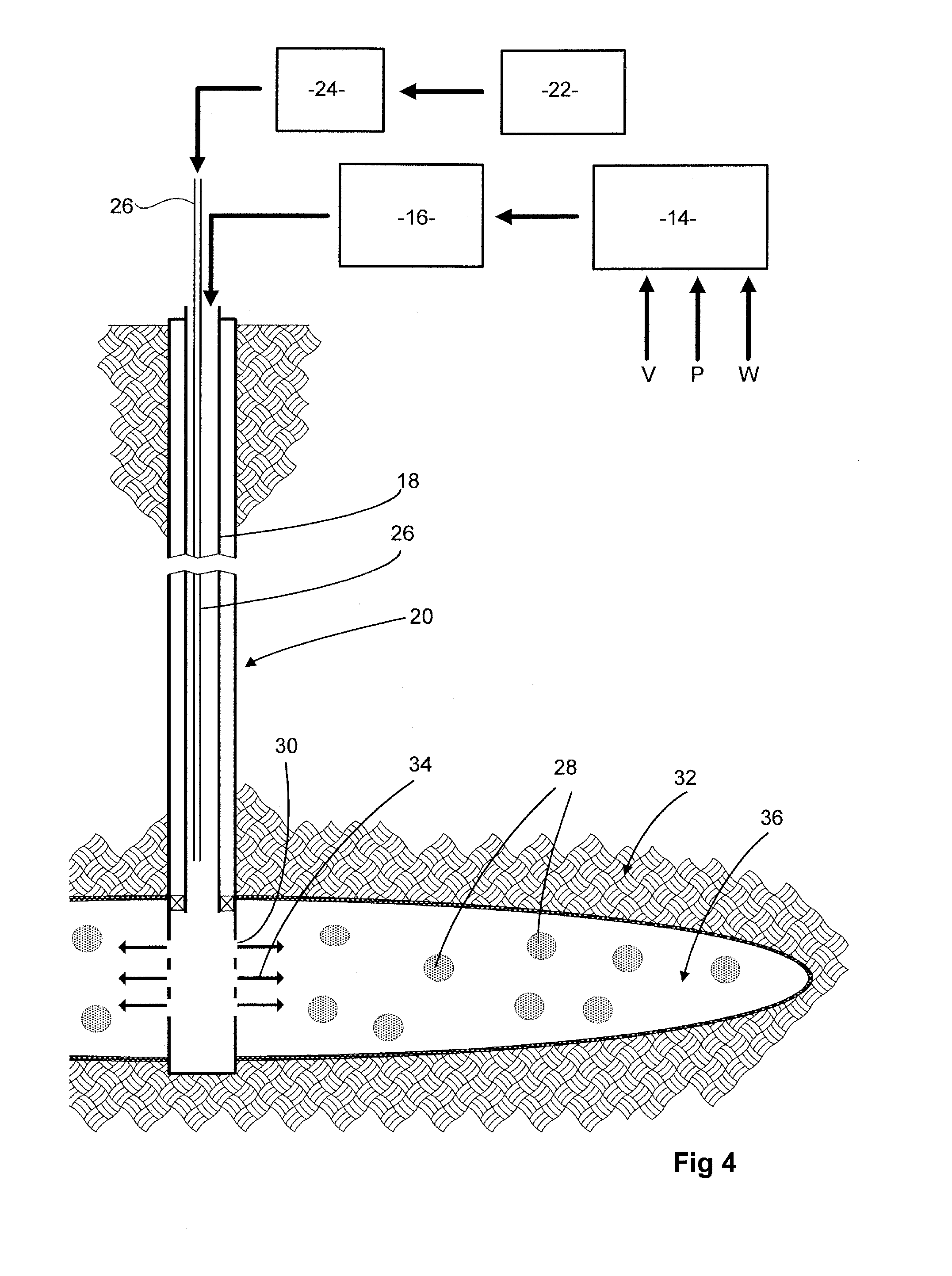 Delivery of particulate material below ground