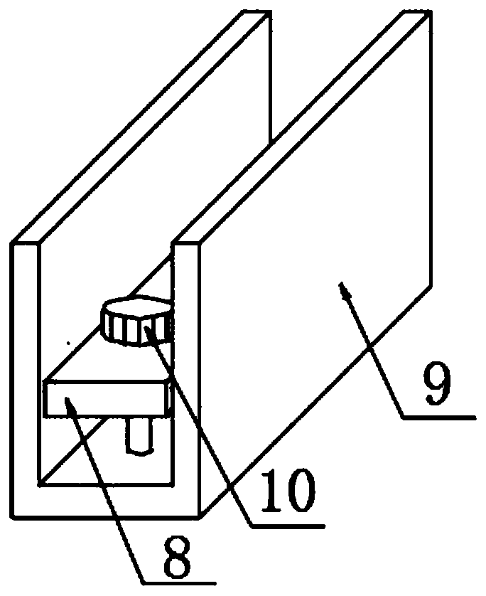 Slope fastening device for water conservancy project