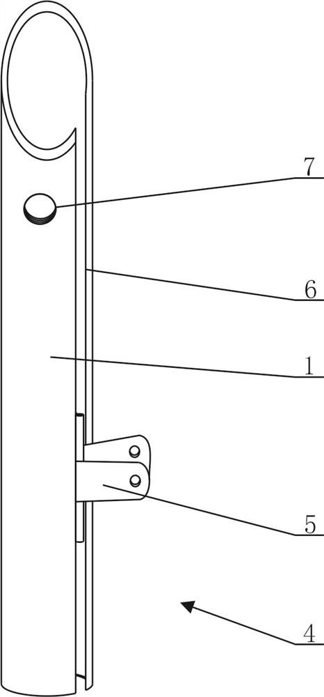 Special injection anti-shaking device for ambulance