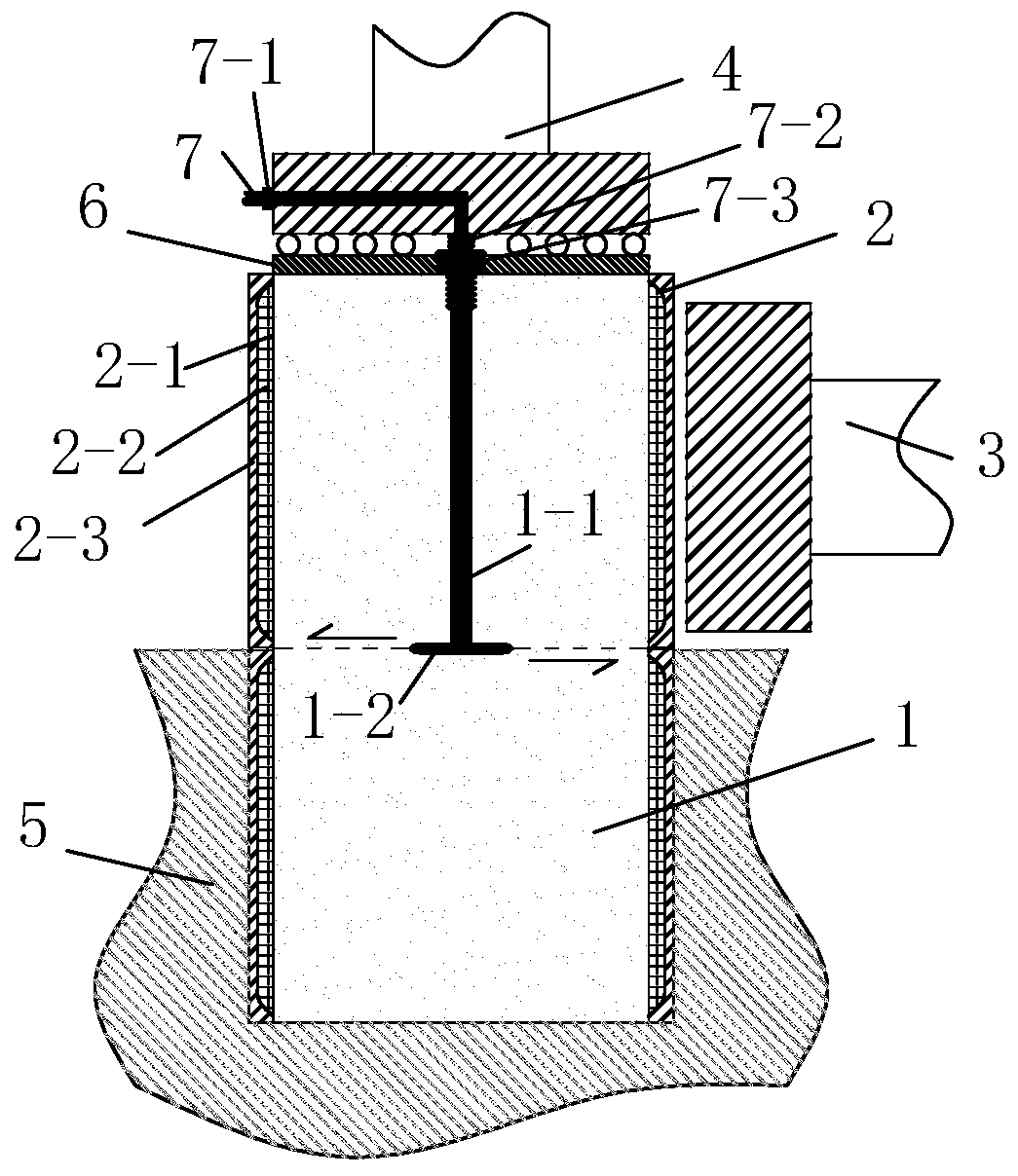 Water injection fracturing shear test system and method for simulating hot dry rock of geothermal system