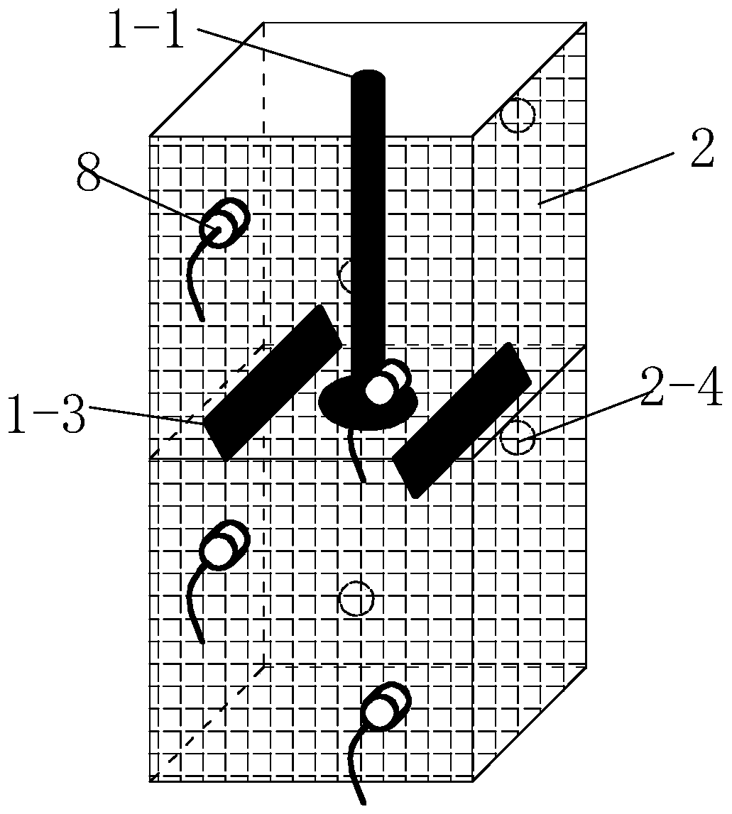 Water injection fracturing shear test system and method for simulating hot dry rock of geothermal system