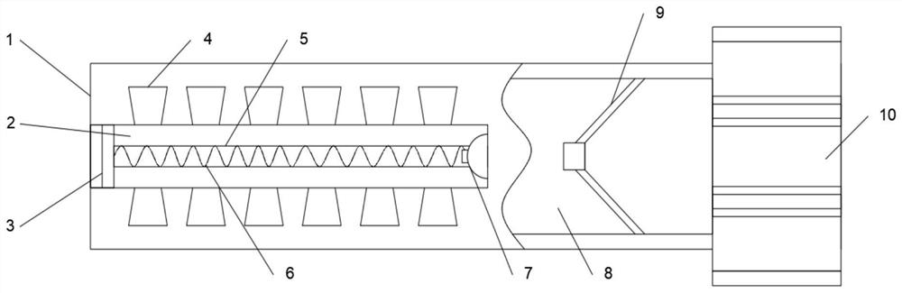 Floating boring cutter bar for deep holes