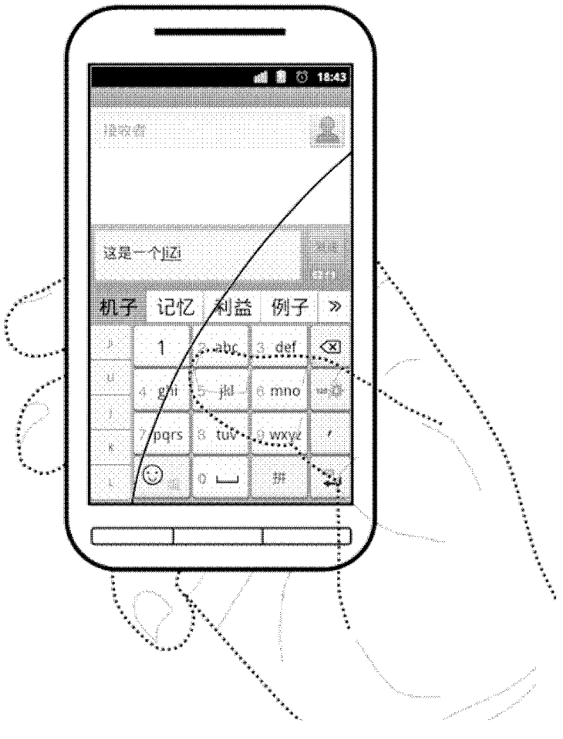 Virtual keyboard layout method and keyboard