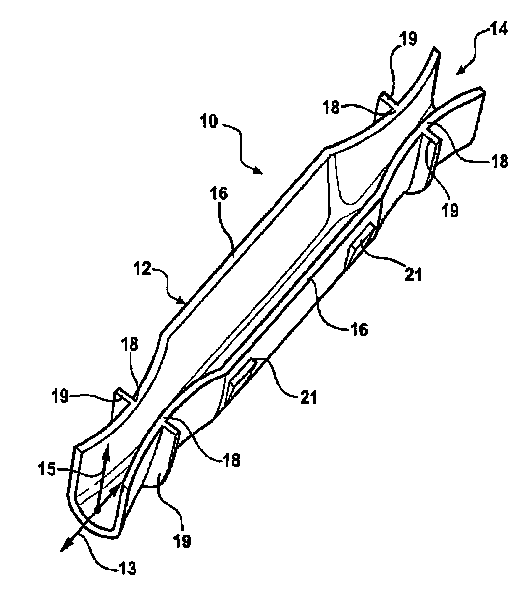 Stabilizer clip for window assembly