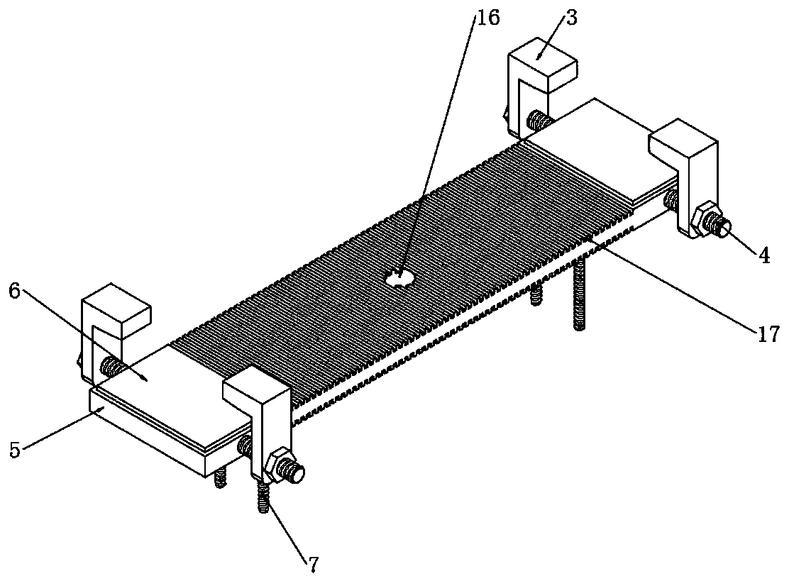 Mine roadway roof separation monitoring device with high dustproof capability