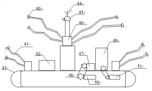 Intelligent independent spraying robot for orchard