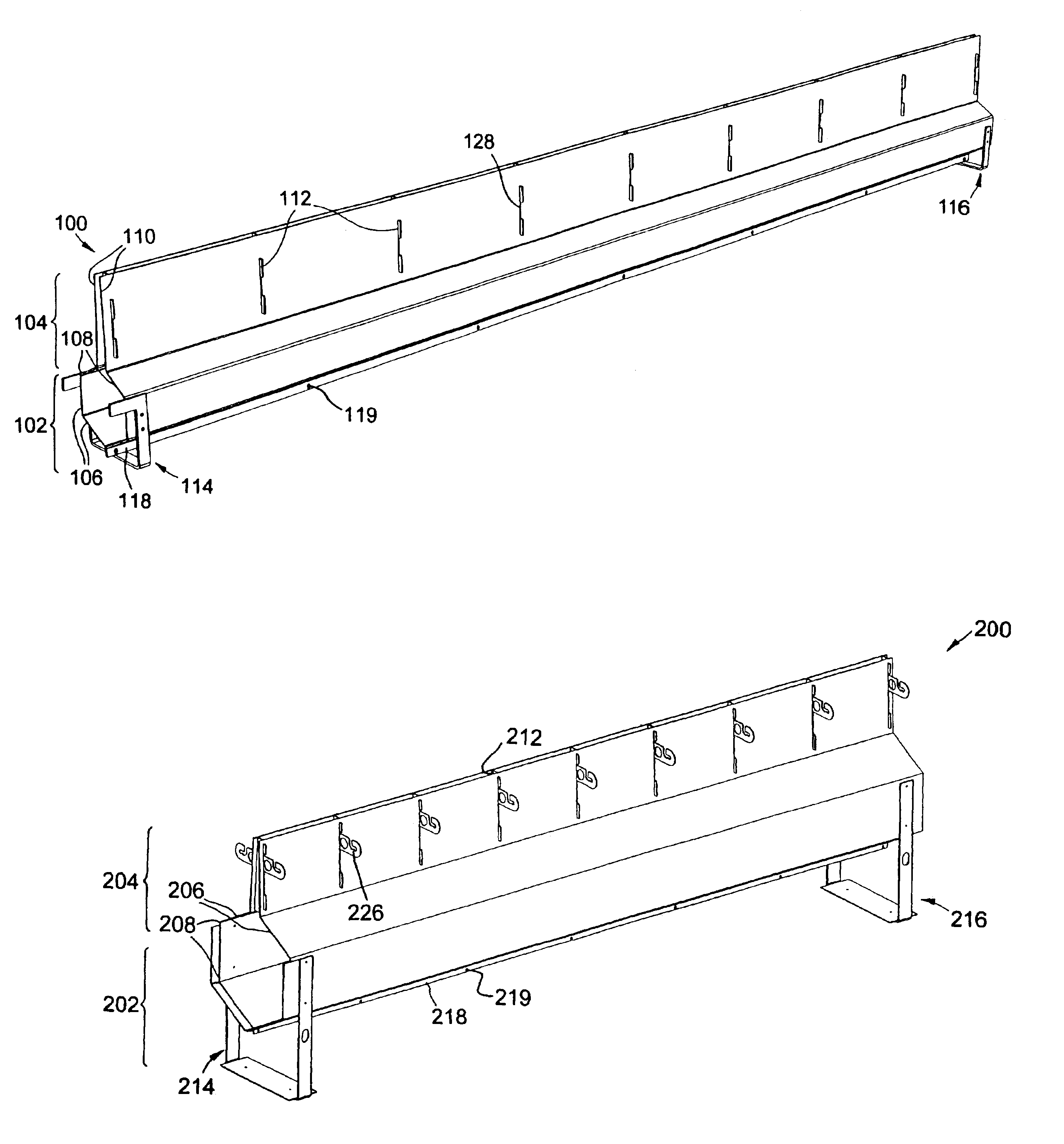 Slot drain