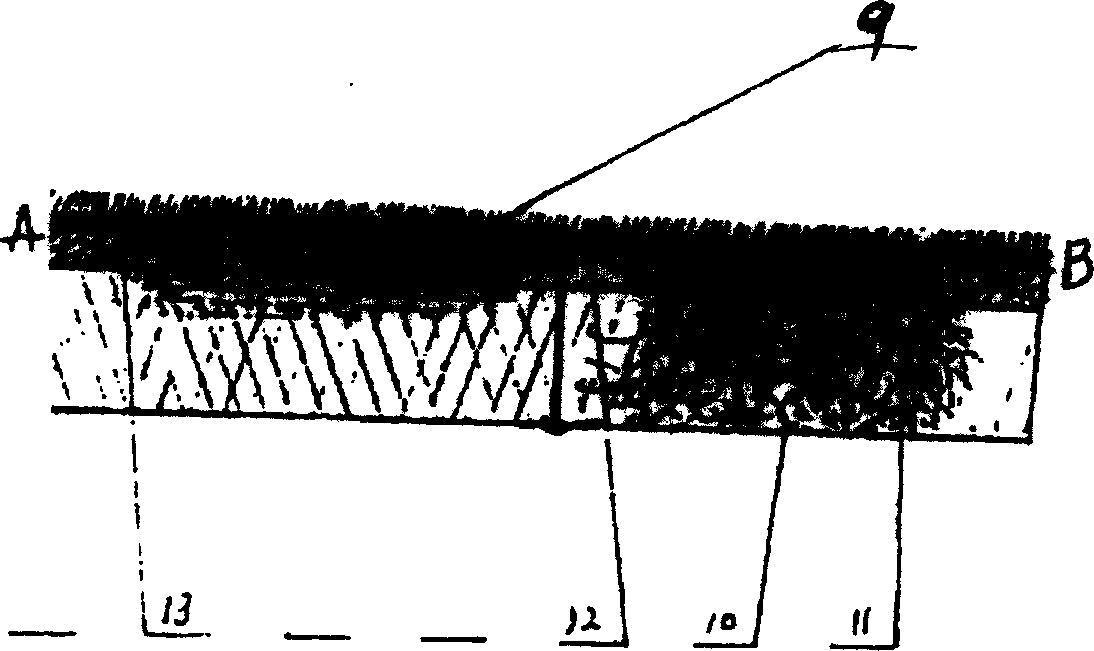 Production of suede leather from low quality leathers