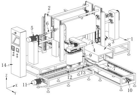 Building indoor decorative plate machining production line