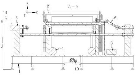 Building indoor decorative plate machining production line