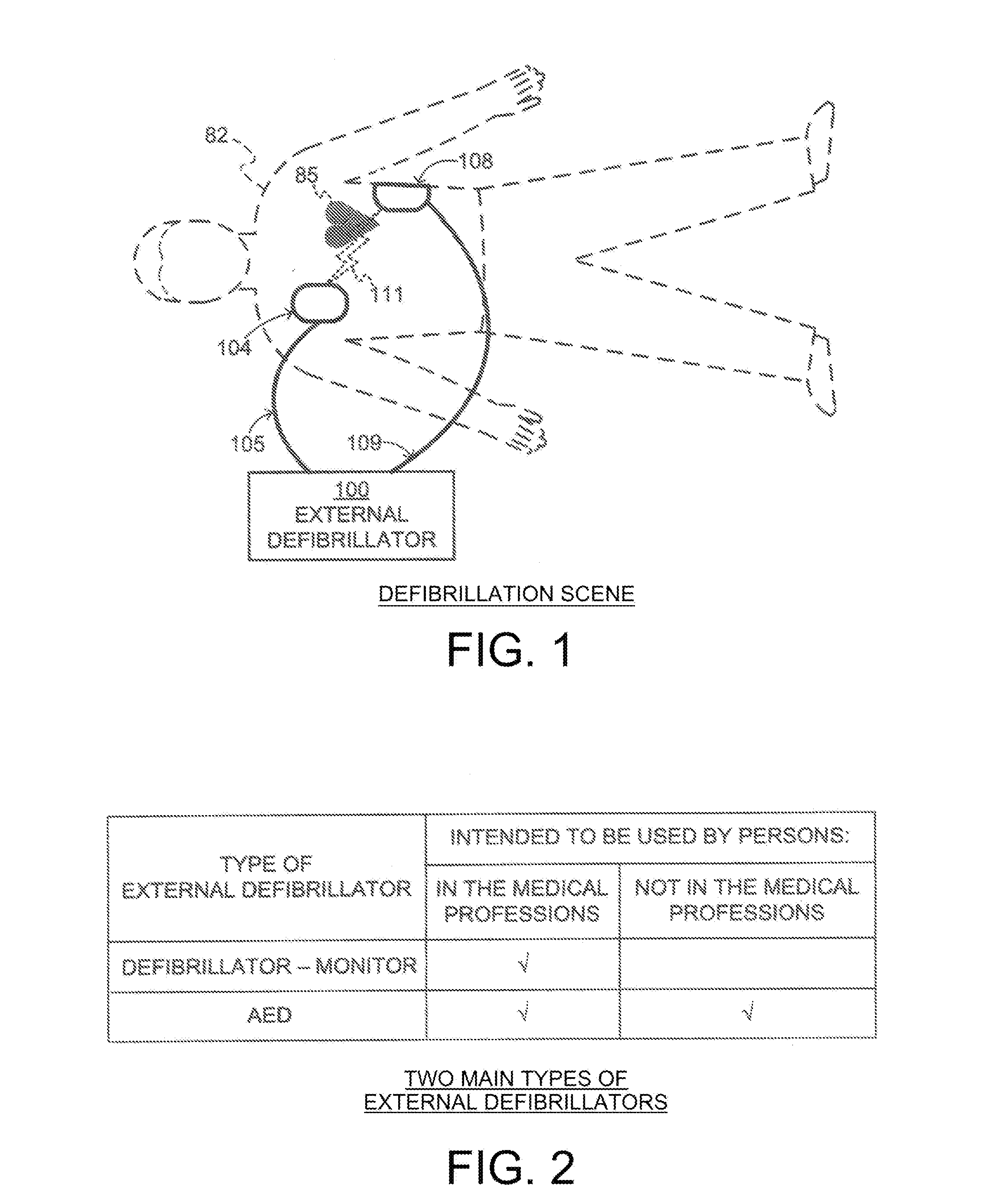 Defibrillator location tracking device