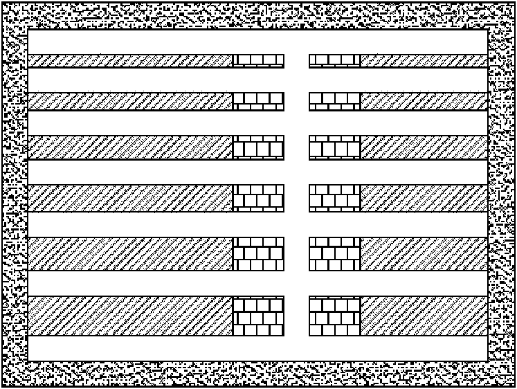 Piezoelectric twin-wafer type MEMS energy collector and preparation method thereof