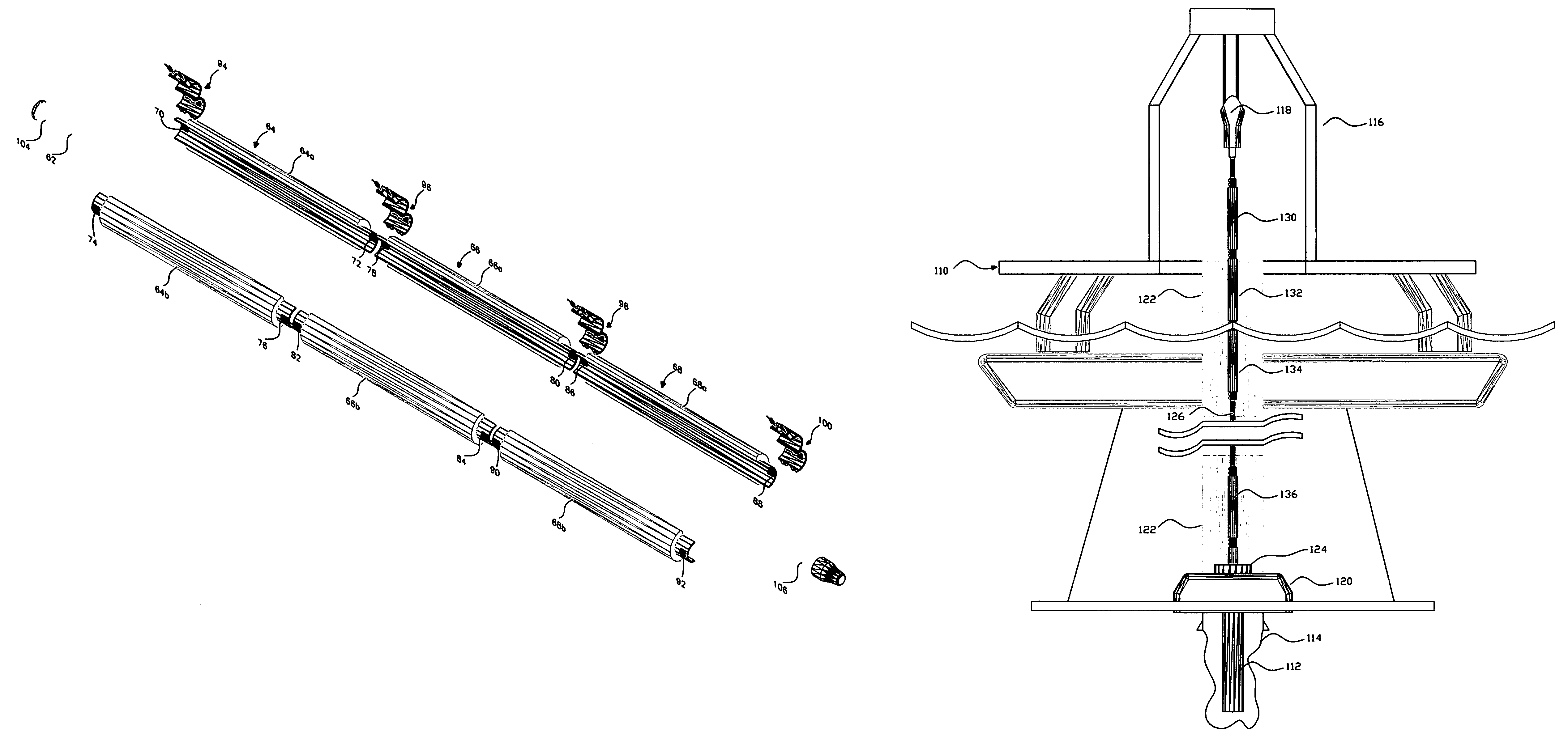 Floatation module and method