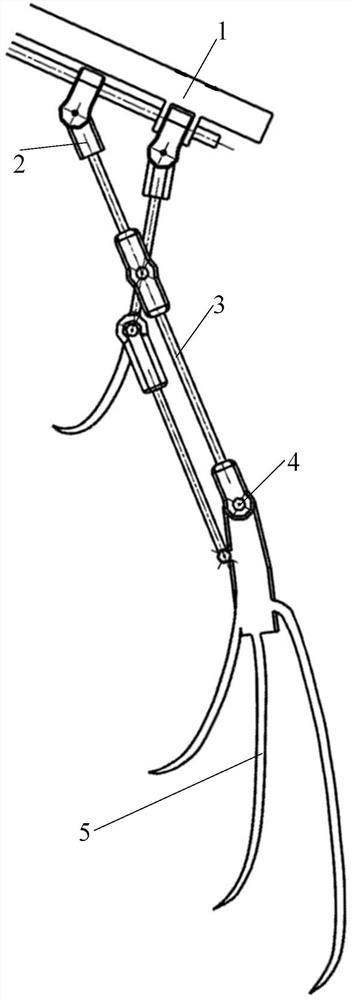 Folding wing based on CyrtotrachelusbuquetiGuer rear wing folding and unfolding mechanism