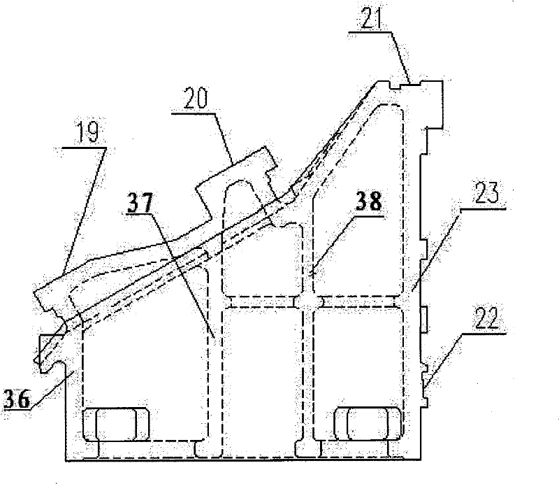 The overall structure of the turning and milling compound machining center