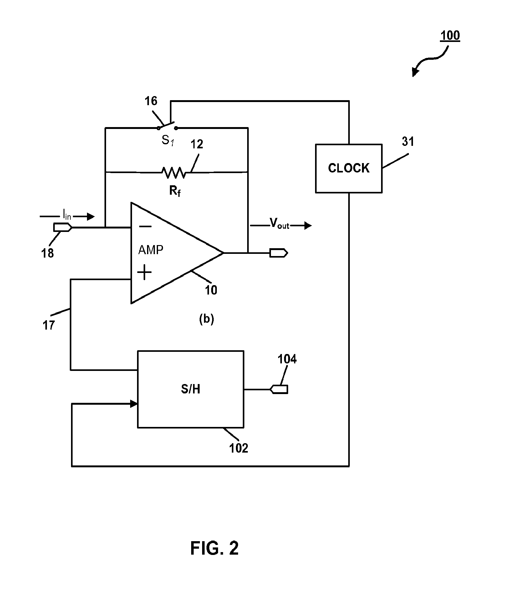 Compensated patch-clamp amplifier for nanopore polynucleotide sequencing and other applications