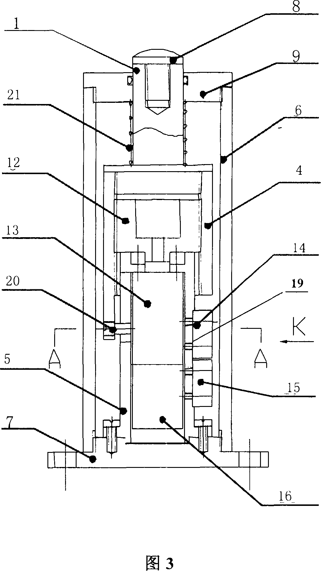 Electric pressure execute shoring method and precision electric support thereof