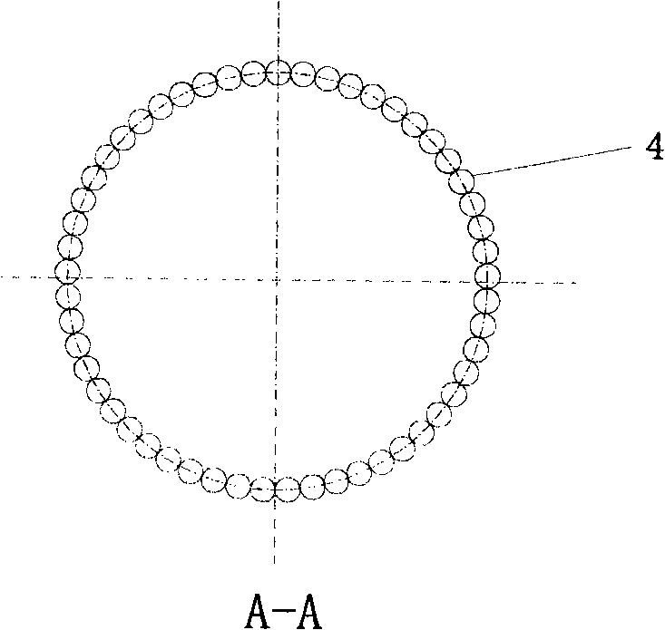 Downcomer having membrane type wall structure