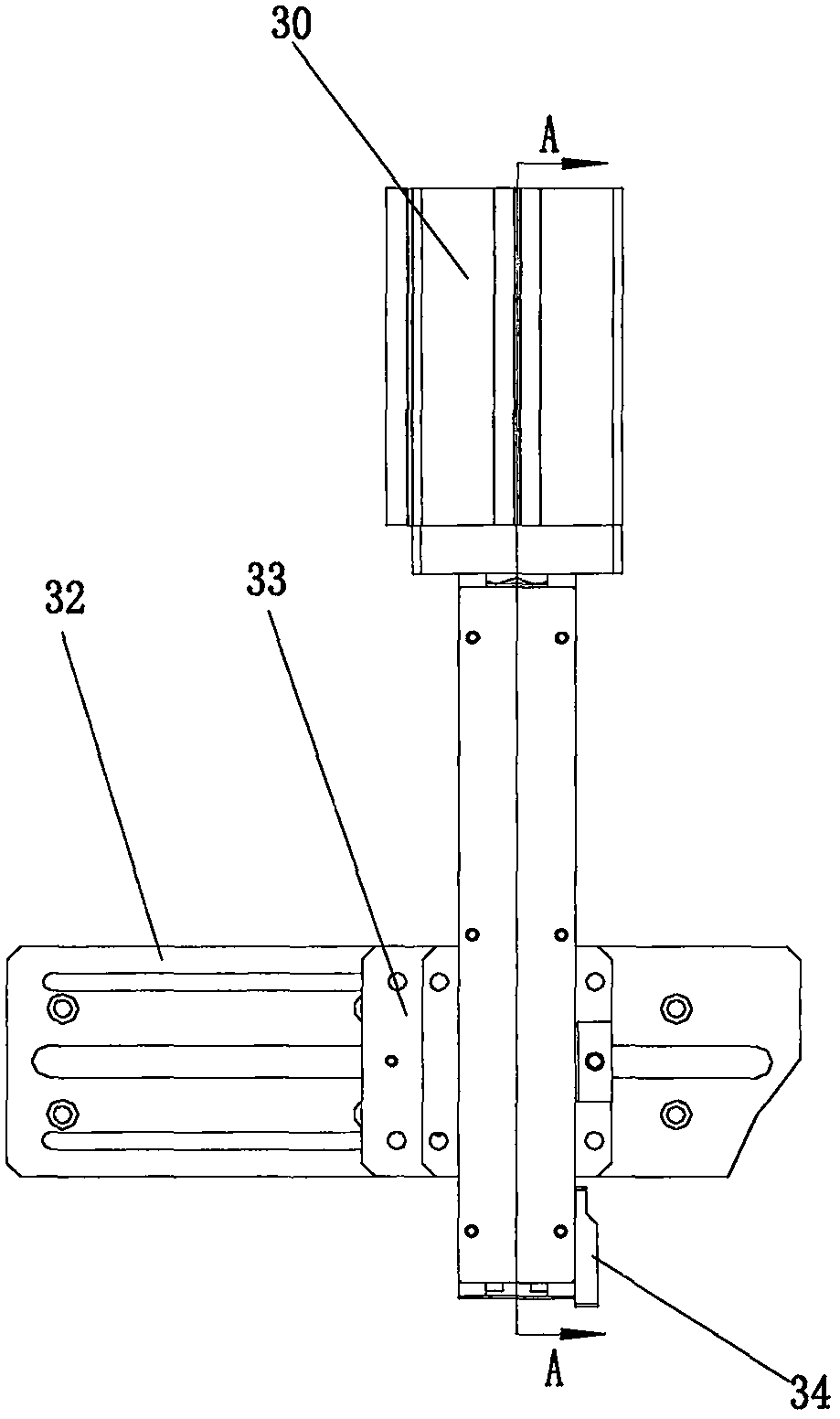 Winding forming machine for flat type copper wire