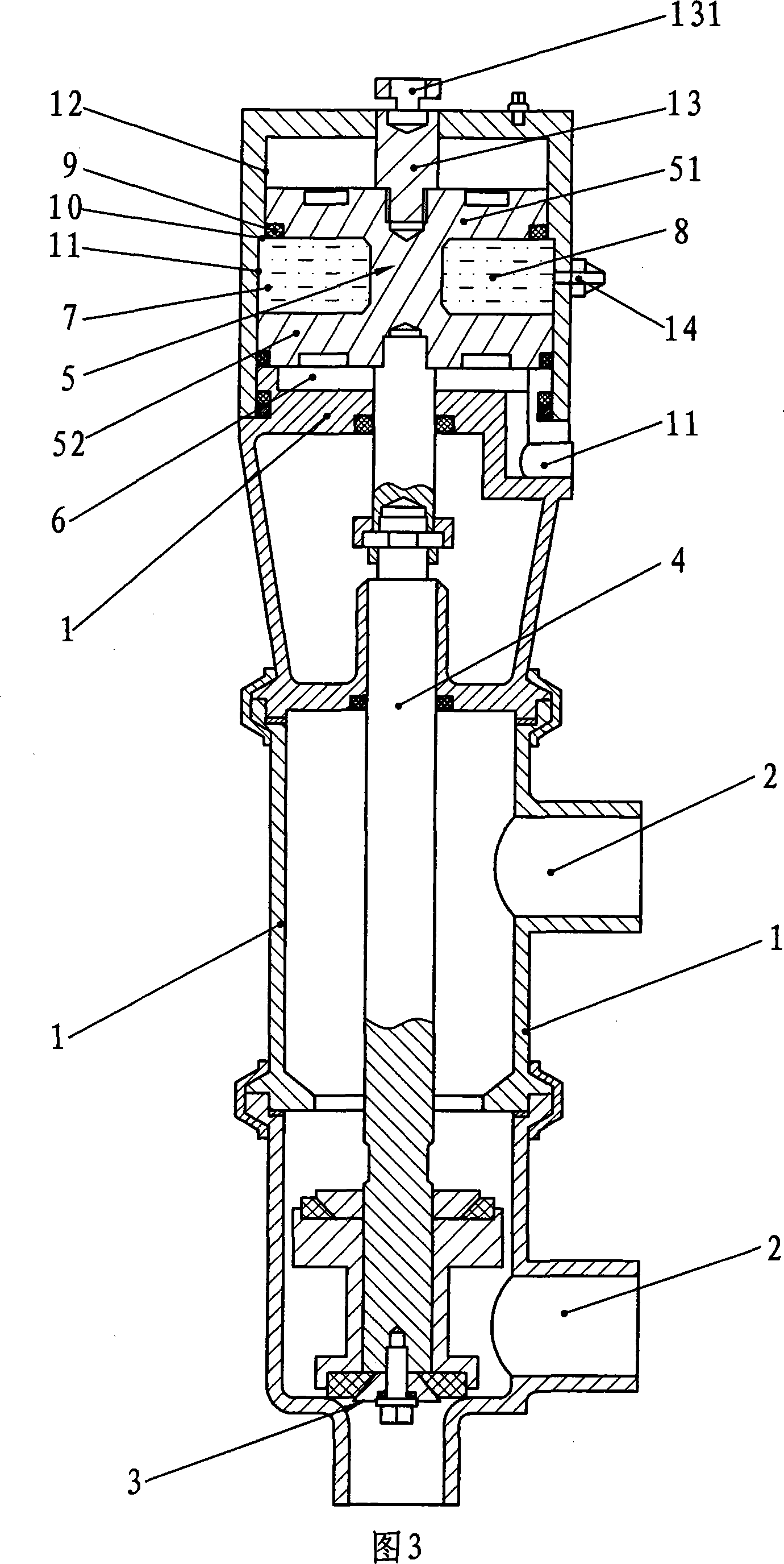 Liquid-controlled type multi-purpose valve