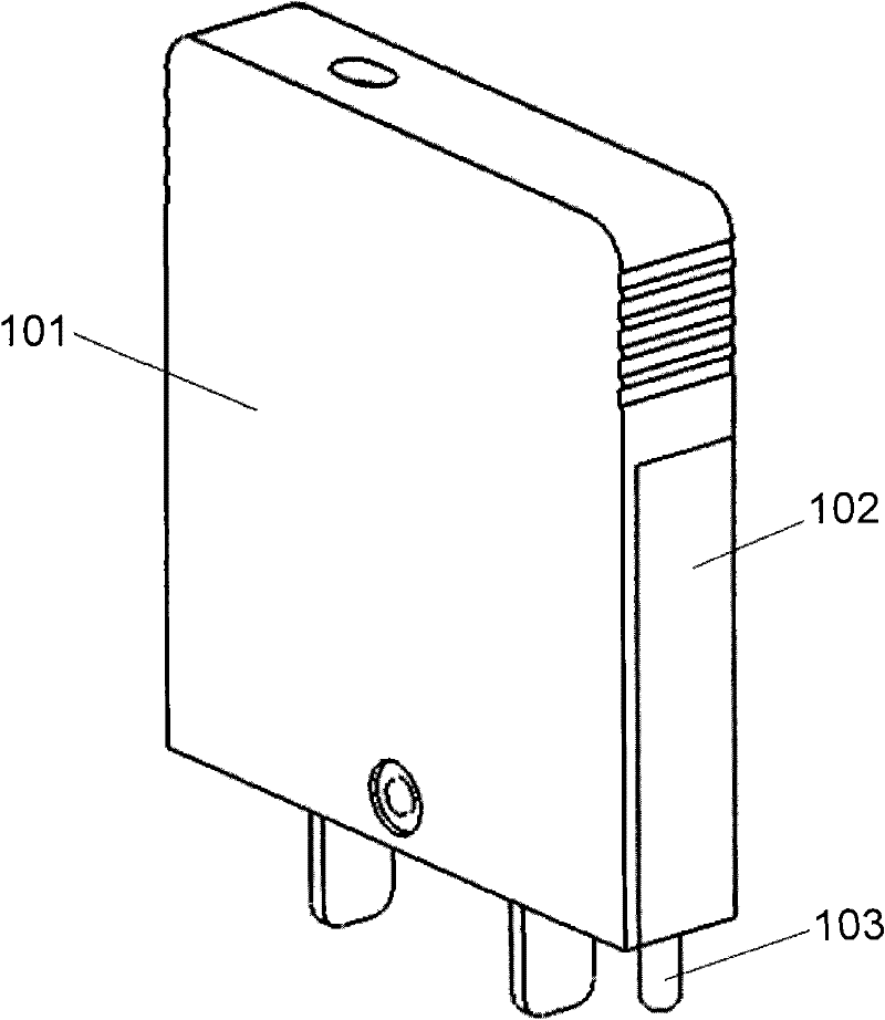 Plug-in module of surge protector