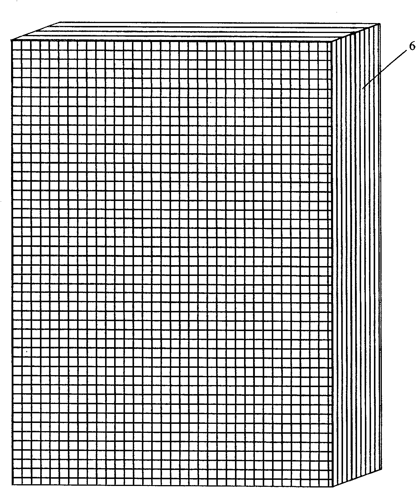 Hot water evaporator of solar heat energy conversion system