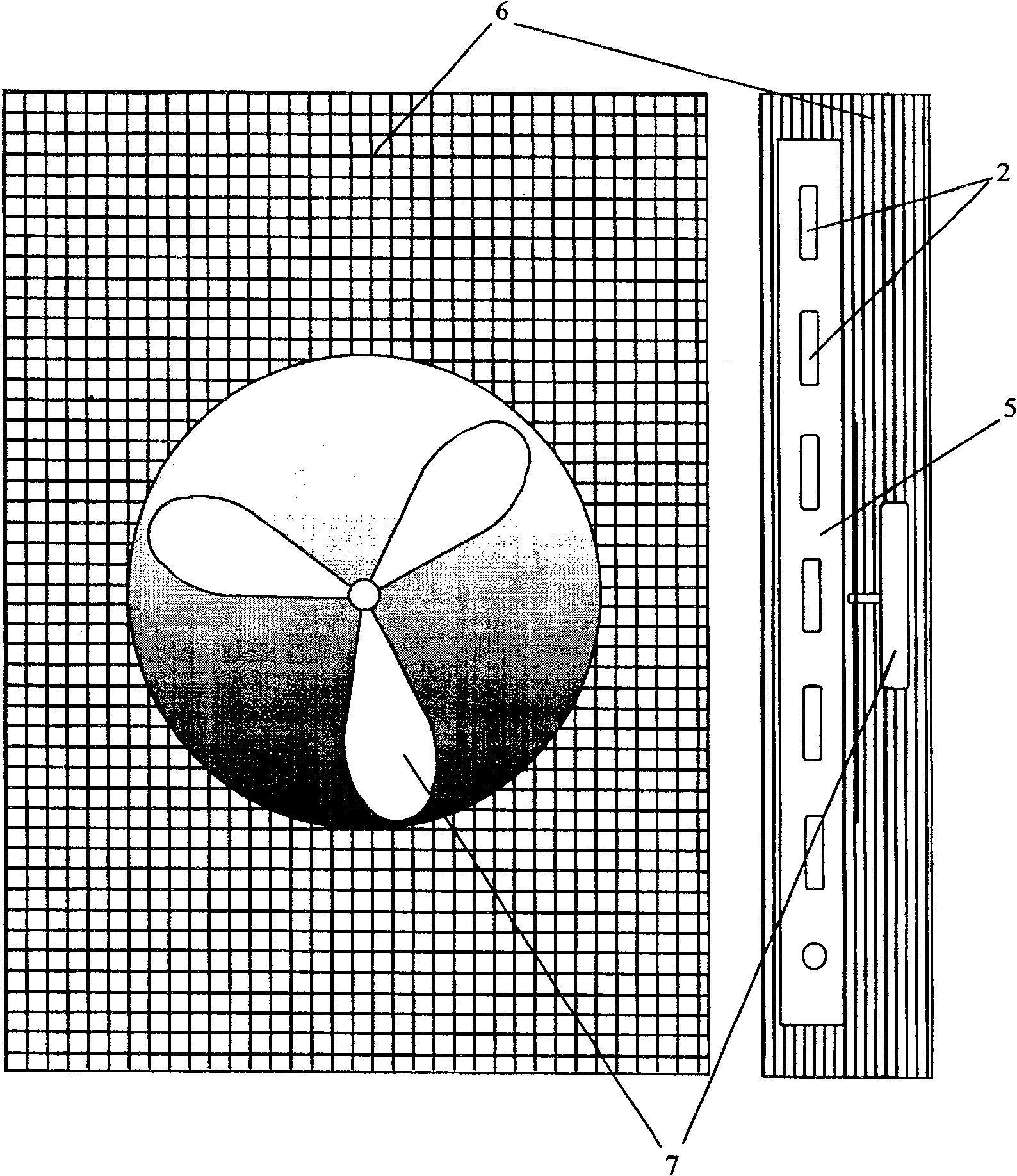 Hot water evaporator of solar heat energy conversion system