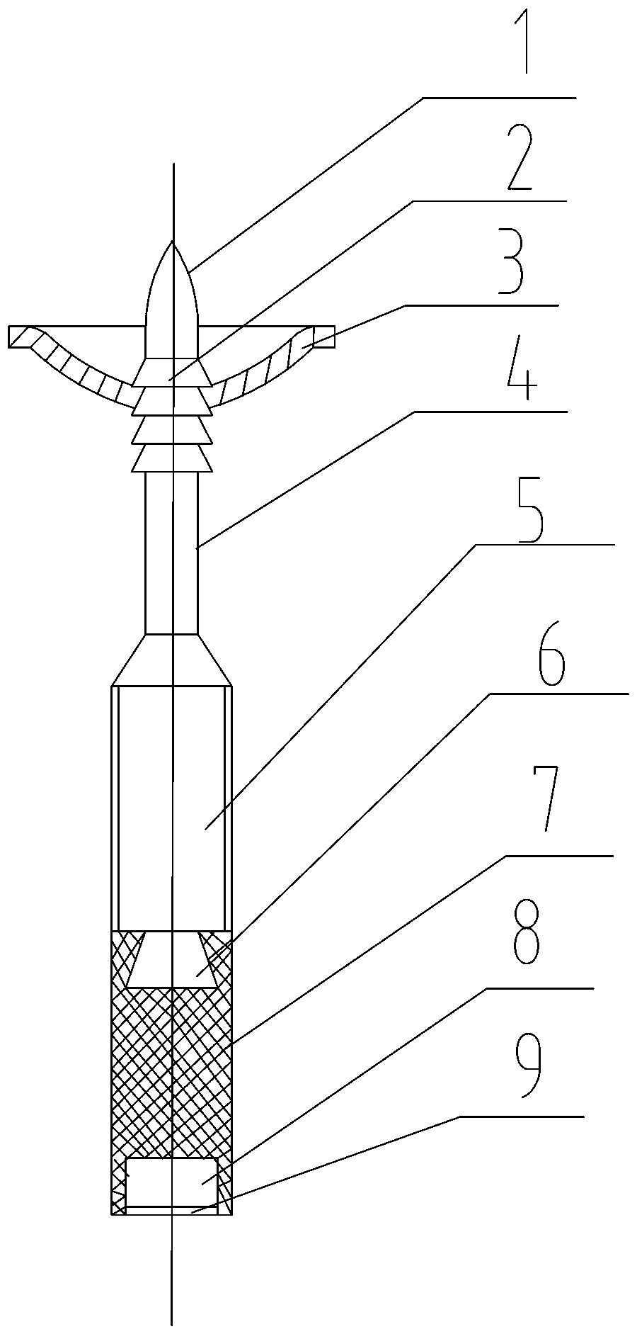 A nail bolt