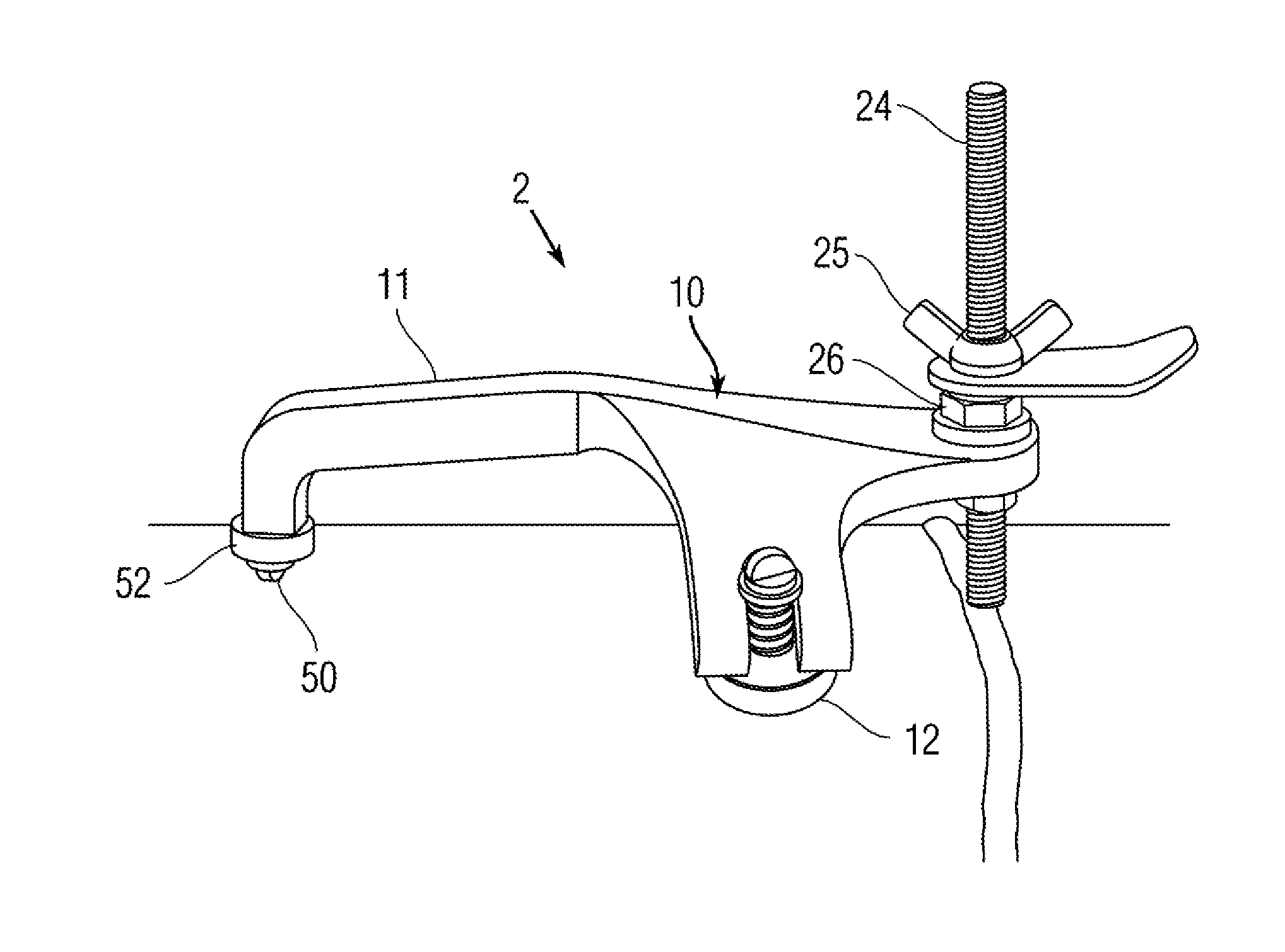 Grounding device for welders