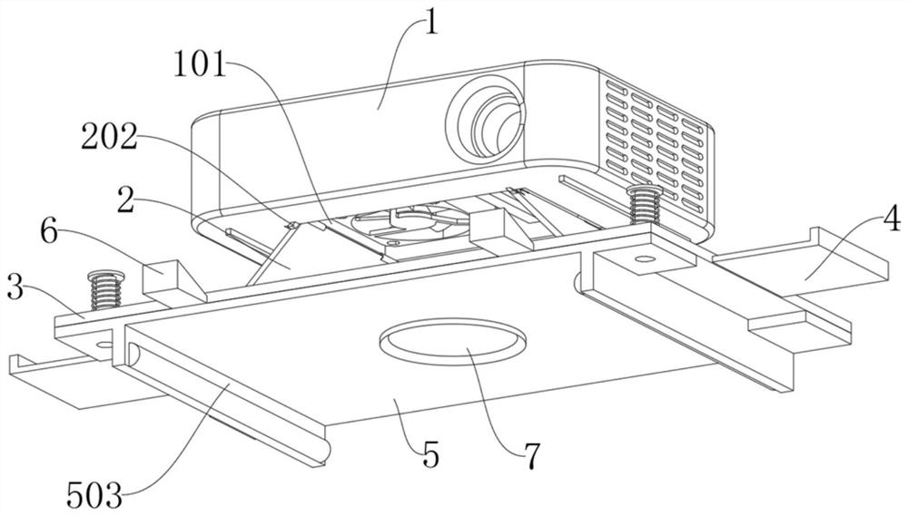 Simulation experience device based on 3D animation design