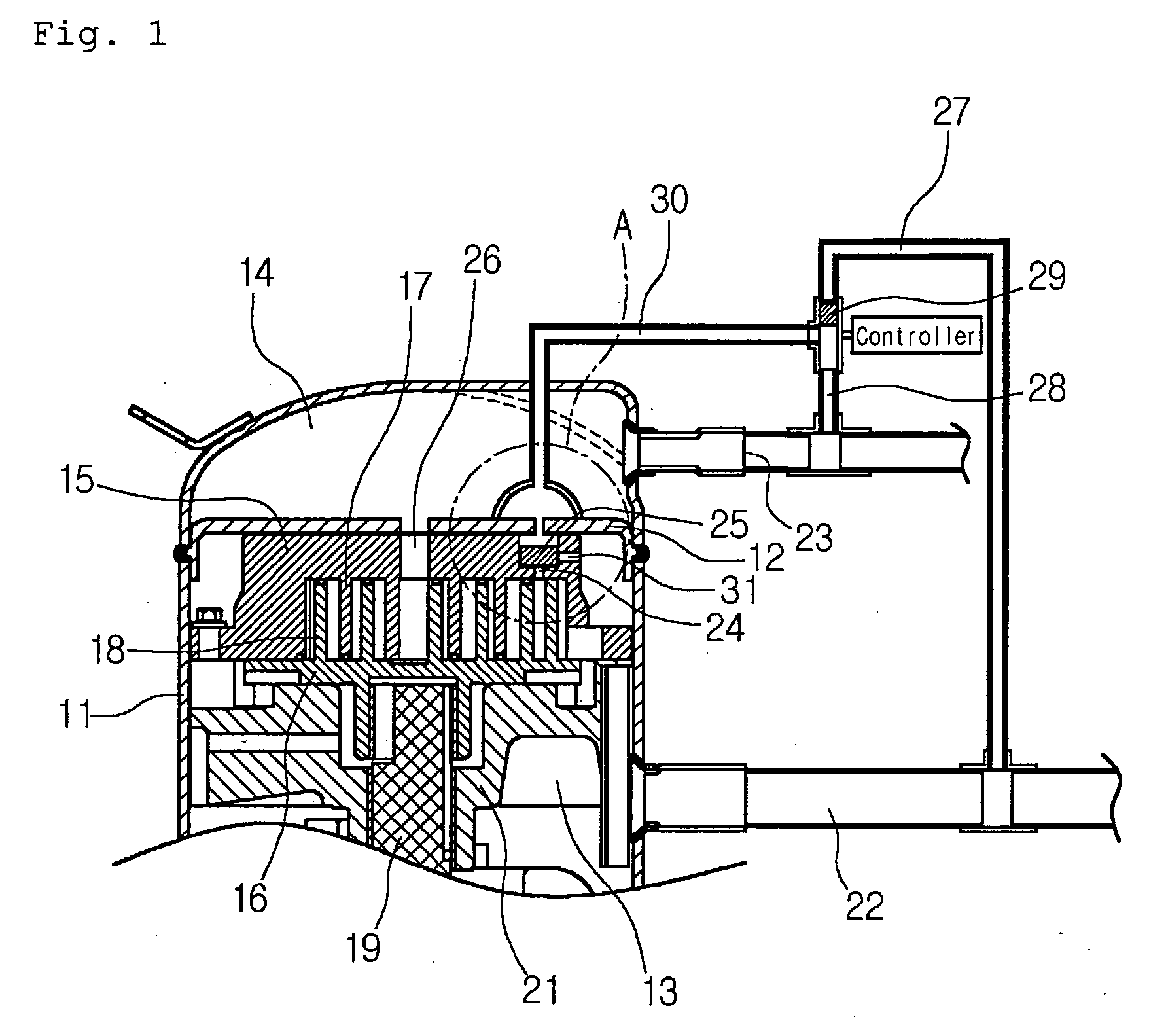 Variable capacity scroll compressor