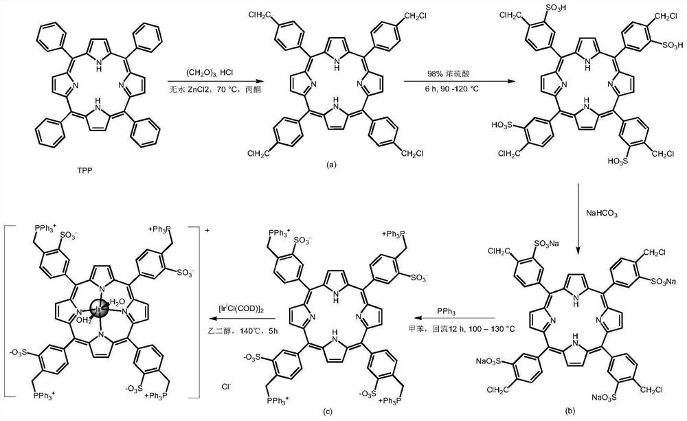 Iridium complex, preparation method thereof and photodynamic therapy drug