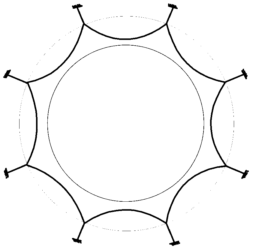 A method for manufacturing a reflective surface of an electrostatically formed film