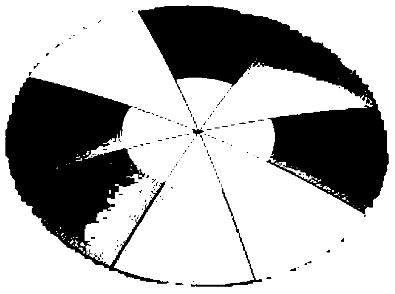 A method for manufacturing a reflective surface of an electrostatically formed film