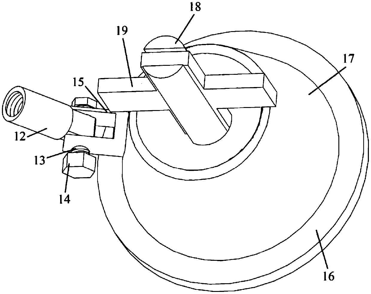 Portable multifunctional rock-soil body structure reconstruction auxiliary tool