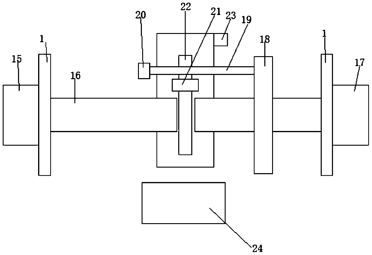 An automatic production device for integrated automatic production