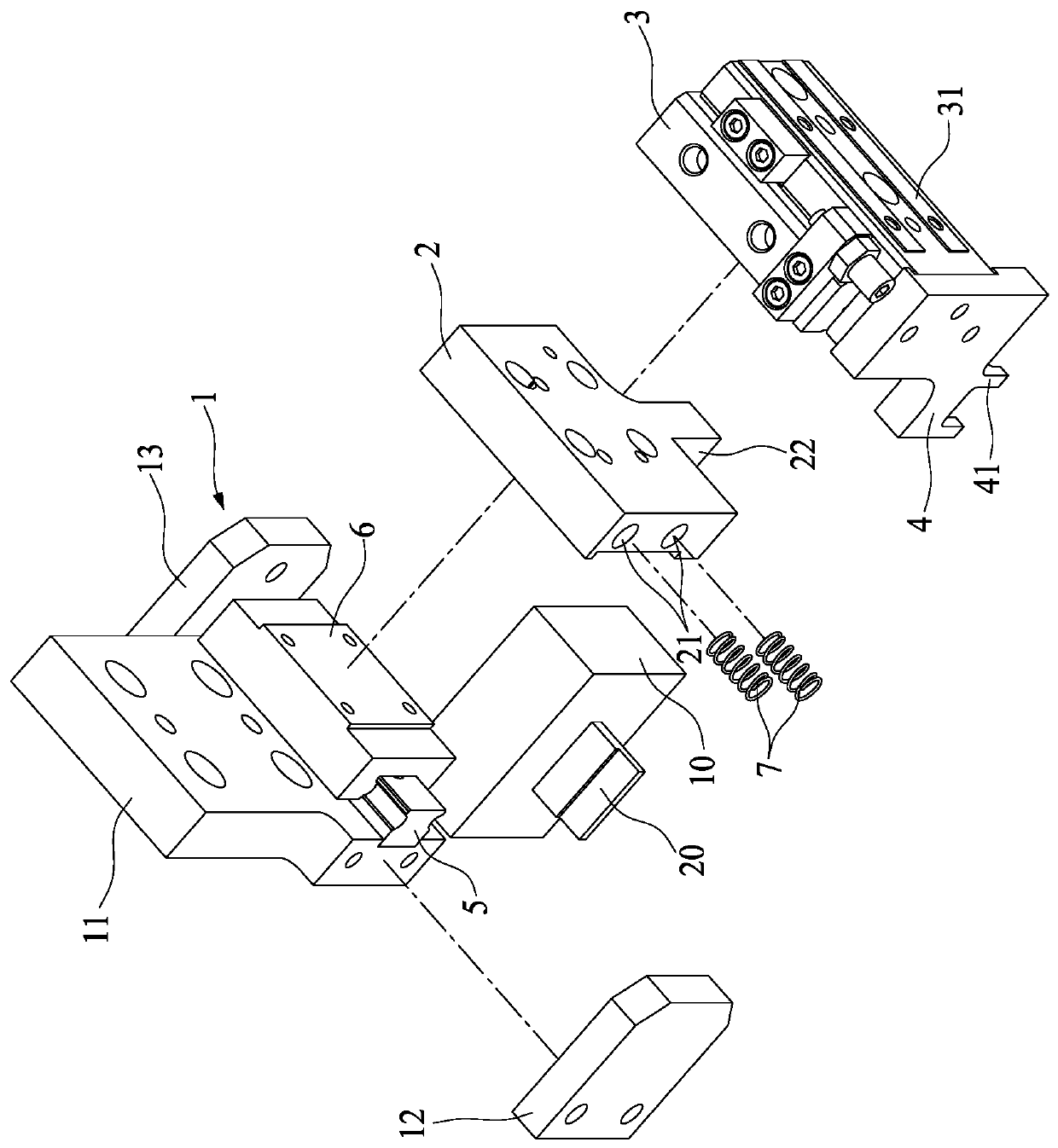 A device for realizing benchmark self-adaptive function