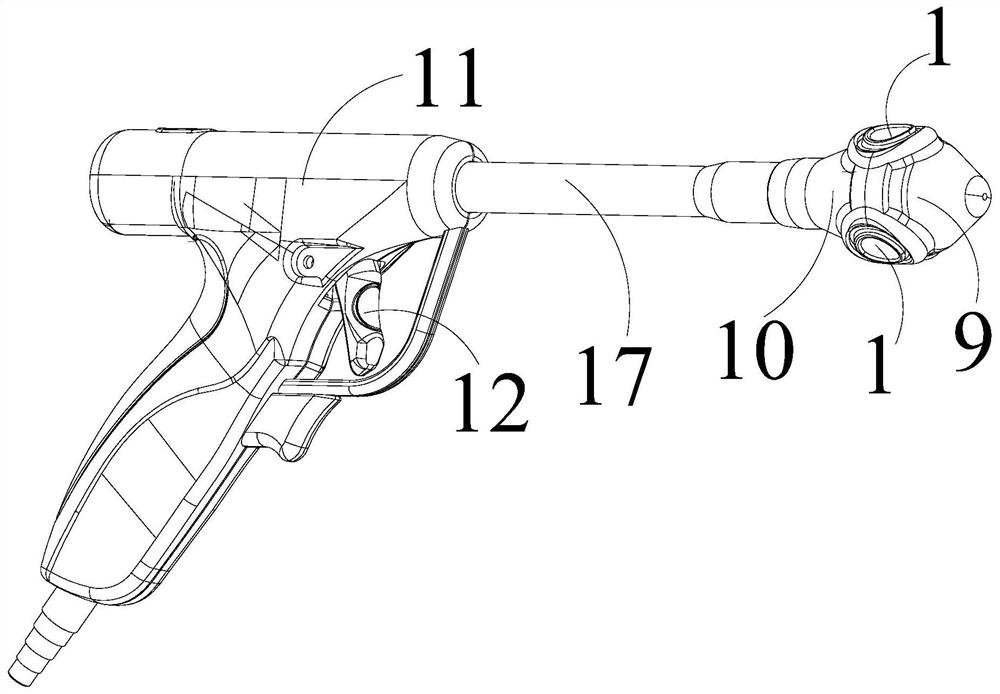 Multi-cavity ligation head and anorectal ligation device using same